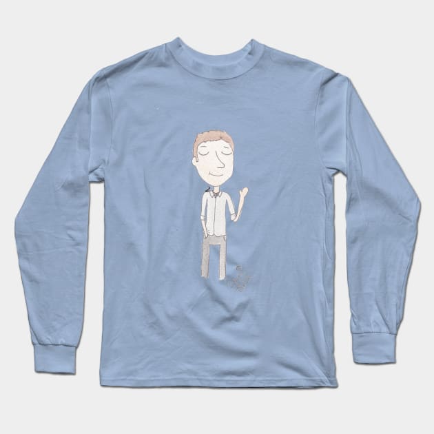 Hi, I'm Scott Long Sleeve T-Shirt by samikelsh